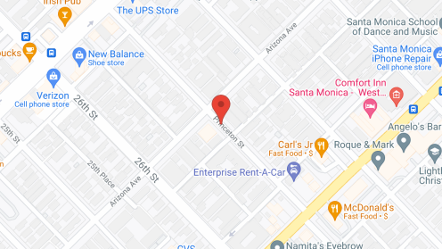 Map of the neighborhood around Ocean Gardens VI