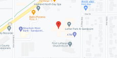 Luther Park at Sandpoint in google map