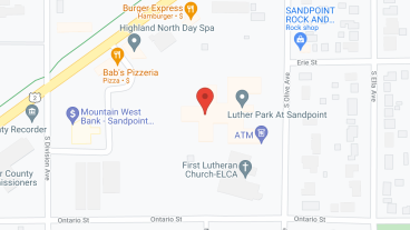 Luther Park at Sandpoint in google map