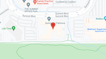 Sunrise at FlatIrons in google map