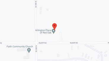 Arlington Place of Red Oak in google map