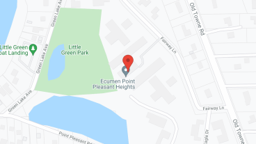 Point Pleasant Heights in google map
