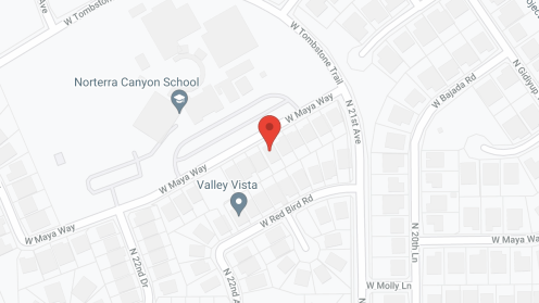 Map of the neighborhood around Cornerstone Assisted Living Home