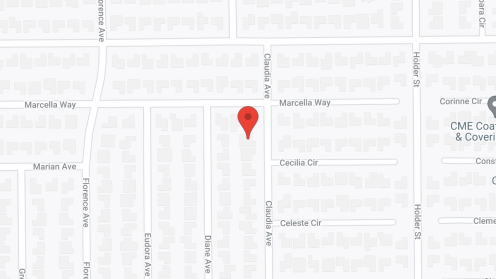 Map of the neighborhood around St. Therese Residential Care II