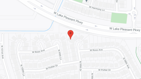 Map of the neighborhood around Parkridge Assisted Living