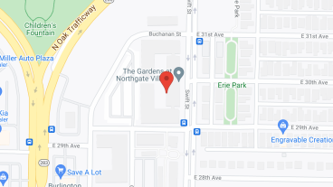 The Gardens at Northgate Village in google map