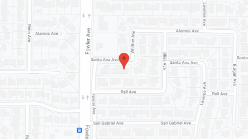 Map of the neighborhood around Rosemary Homes III