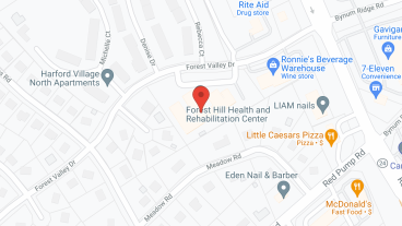 Forest Hill Health and Rehabilitation Center in google map