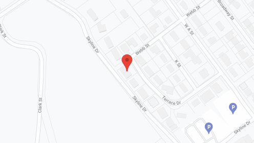 Map of the neighborhood around Skyline Adult Care