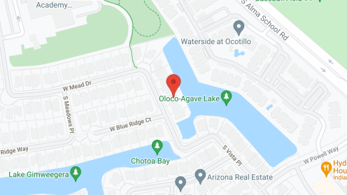 Map of the neighborhood around Sonoran Adult Care