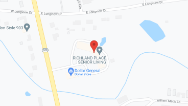 Richland Place Senior Living in google map