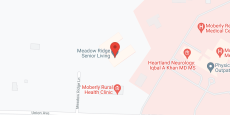 Meadow Ridge Senior Living in google map