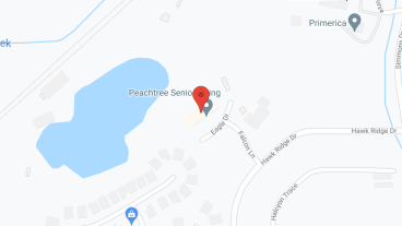 Peachtree Senior Living in google map
