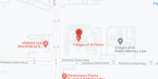 The Villages of St. Peters in google map