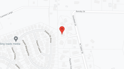 Map of the neighborhood around Aunt Clara's Retreat