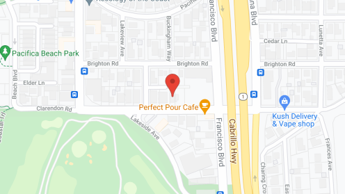 Map of the neighborhood around Coastal Home for the Elderly