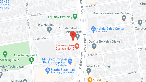 Map of the neighborhood around Berkeley Springs Manor