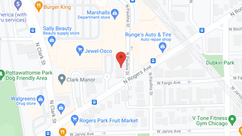 Map of the neighborhood around Gateway Centre Apartments
