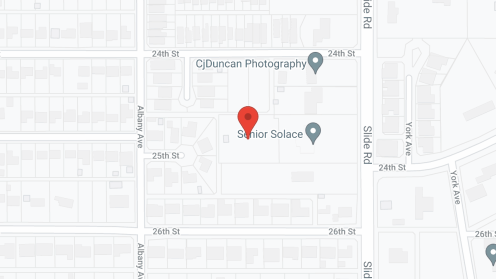 Map of the neighborhood around Manna Acres