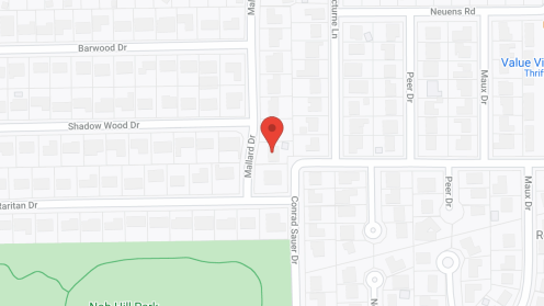 Map of the neighborhood around Marigold Cottage Personal Care Homes Inc