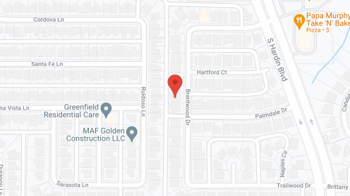 Map of the neighborhood around The Mulberry House II
