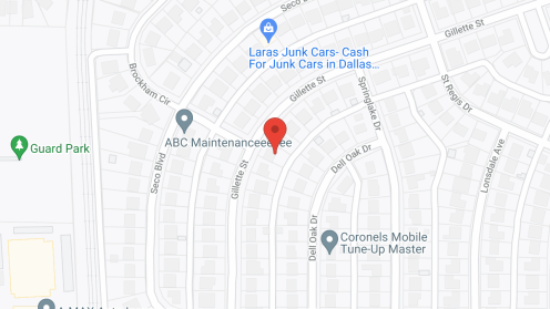 Map of the neighborhood around Coles Residential Home