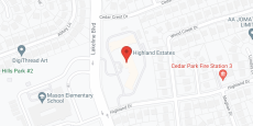 Highland Estates in google map