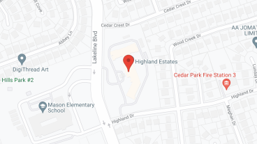 Highland Estates in google map