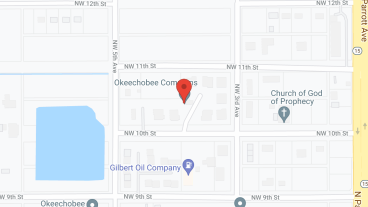 Okeechobee Commons in google map