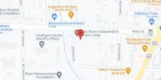Twin Rivers Senior Independent Living in google map