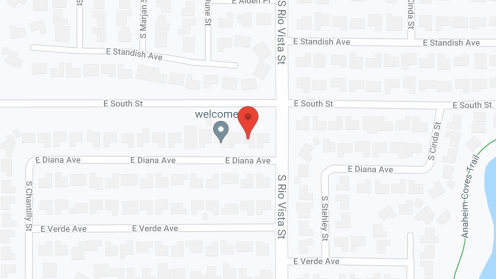 Map of the neighborhood around Tess Loving Home