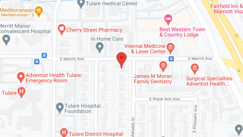Map of the neighborhood around Suncare Assisted Living for the Elderly