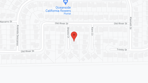 Map of the neighborhood around Oceanside Rest Home #2