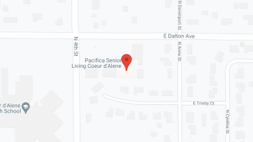 Pacifica Senior Living Coeur d'Alene in google map