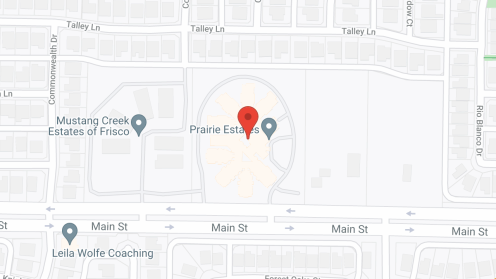 Map of the neighborhood around Prairie Estates