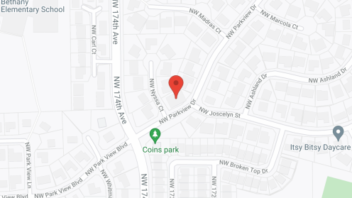 Map of the neighborhood around Bethany Adult Care