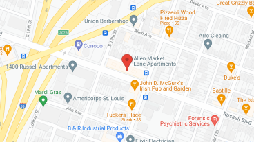 Allen Market Lane in google map
