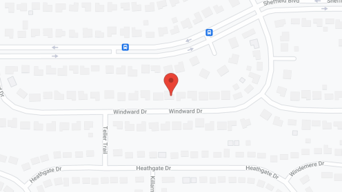 Map of the neighborhood around Evergreen Place II