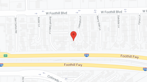 Map of the neighborhood around Hillside Home for the Elderly