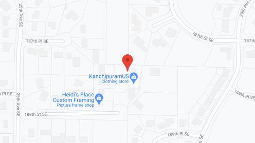 Map of the neighborhood around Sunrise Adult Family Care