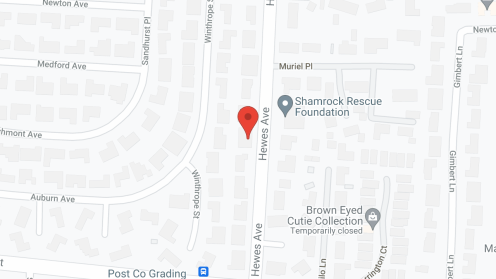 Map of the neighborhood around Foothill Assisted Living