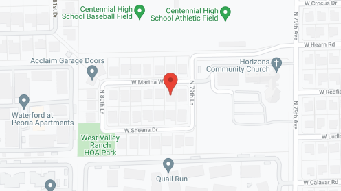 Map of the neighborhood around A Touch of Elegance