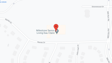 Milestone Senior Living Eau Claire in google map