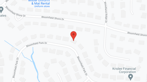 Map of the neighborhood around Total Loving Care