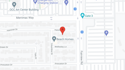Map of the neighborhood around John Villa's Home Care