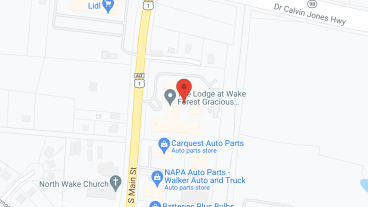 The Lodge at Wake Forest in google map