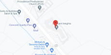 Holiday Crescent Heights in google map