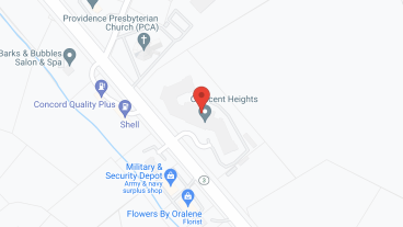Holiday Crescent Heights in google map