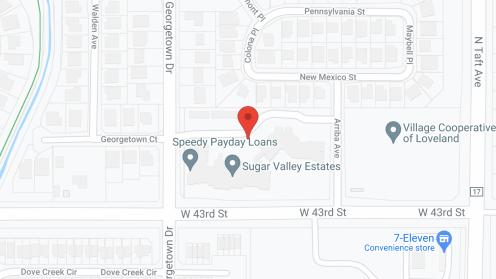 Map of the neighborhood around Holiday Sugar Valley Estates