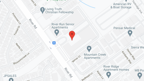 Map of the neighborhood around River Run Senior Apartments